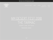 Tablet Screenshot of nmdesertfest.com